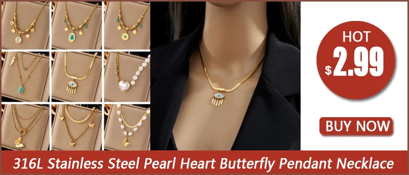 Heart Wing Zircon Flower Necklace and Earrings